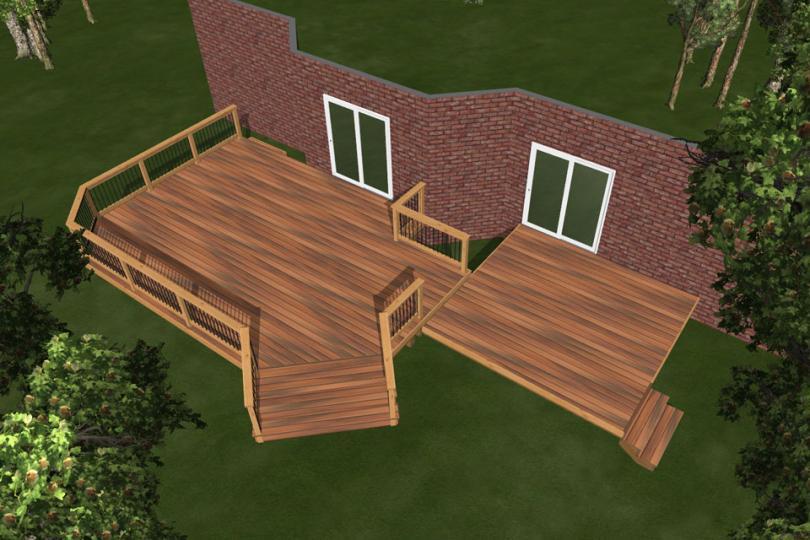 Large | DIY Deck Plans