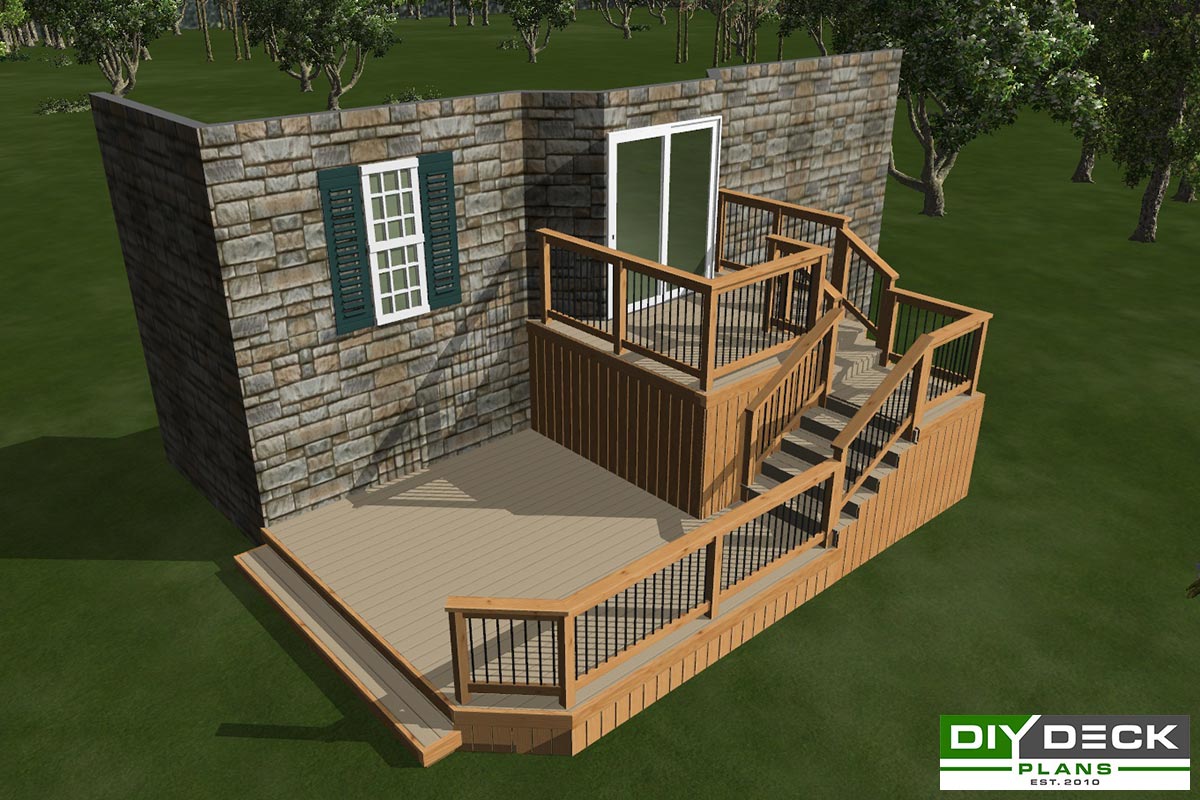 Deck Plan #2R11070 | DIY Deck Plans